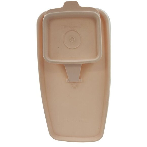 Vintage Tupperware Cereal Keeper 13 Cup Container #1588-7 Container, #1590-8 Cap - Picture 3 of 8